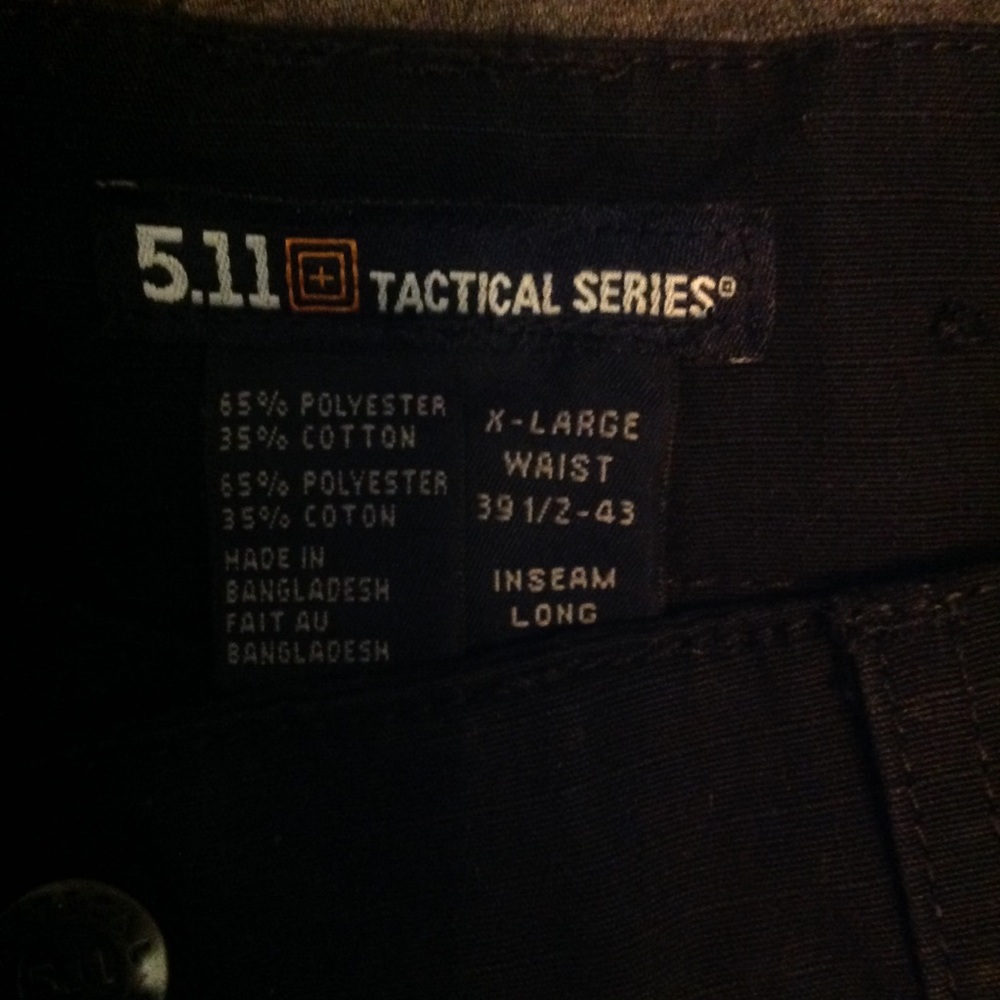 5.11 pants 38 x 34